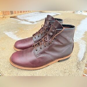 Red Wing 6” Beckman Heritage Black Cherry Excalibur Leather - Men’s 13D